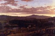 Frederic Edwin Church Ira Mountain, Vermont oil on canvas